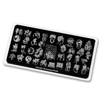 Swanky, Пластина для стемпинга 086