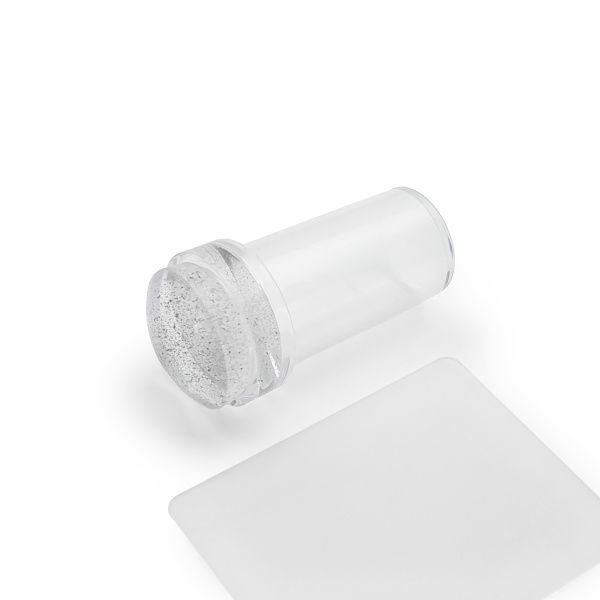 Pink House, Штамп для стемпинга А005 мини прозрачный узкий с блестящей подушкой в ассортименте