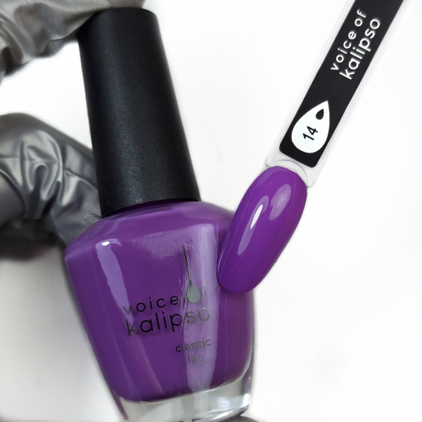 Voice of Kalipso, Стойкий лак Classic Lac № 14, 15 мл 