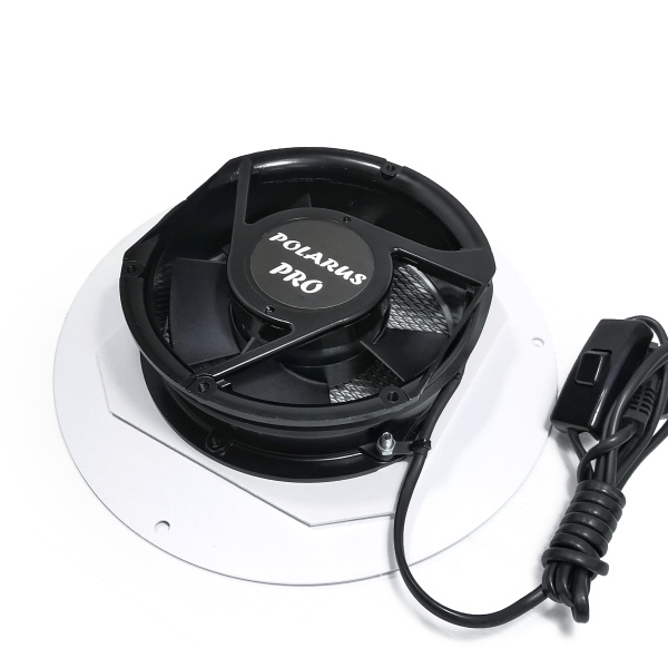 Polarus, Пылесос для маникюра встраиваемый TD-PRO без отвода (MINI-white) 80 Вт (белый)