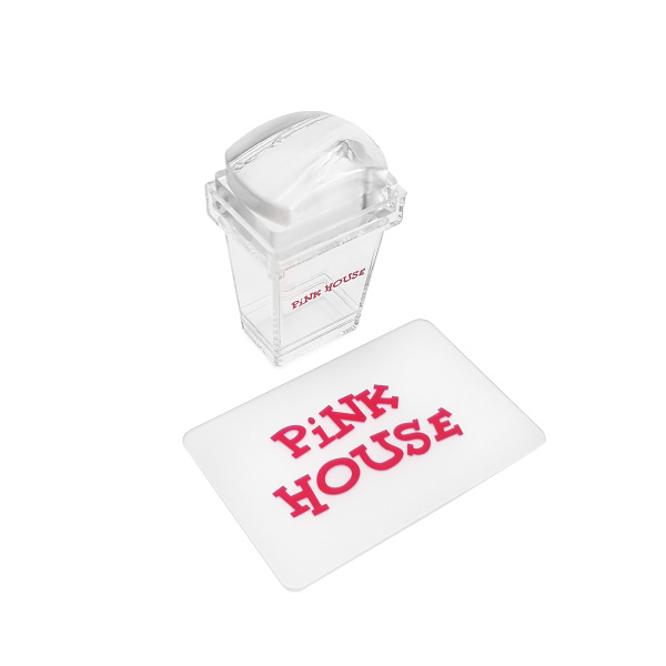 Pink House, Штамп для стемпинга PH06 мини прозрачный высокий