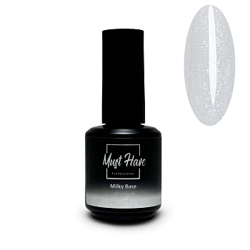 Must Have, База камуфлирующая Strong Milky Silver, 15 мл