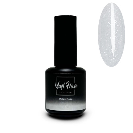 Must Have, База камуфлирующая Strong Milky Silver, 15 мл