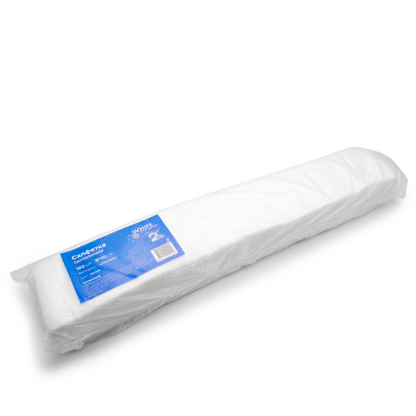 White line, Салфетка (воротнички) 8*40 (пачка, белый) №100