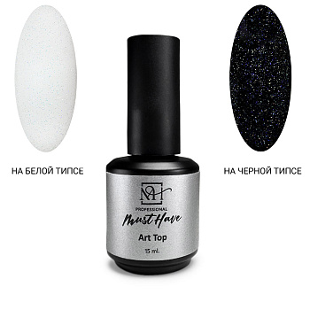 Must Have, Топ Art Multi без липкого слоя с шиммером, 15 мл