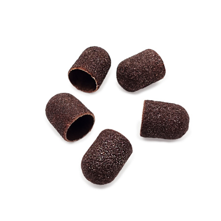 ruNail, Колпачок абразивный 10/15 (мм) 120 грит (5 шт)