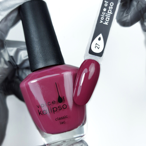 Voice of Kalipso, Стойкий лак Classic Lac № 27, 15 мл 