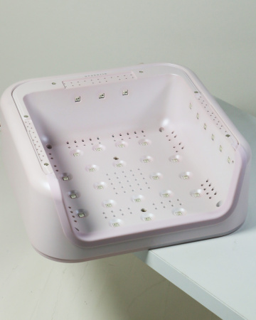 Лампа для сушки ногтей RAY BASIC, розовая