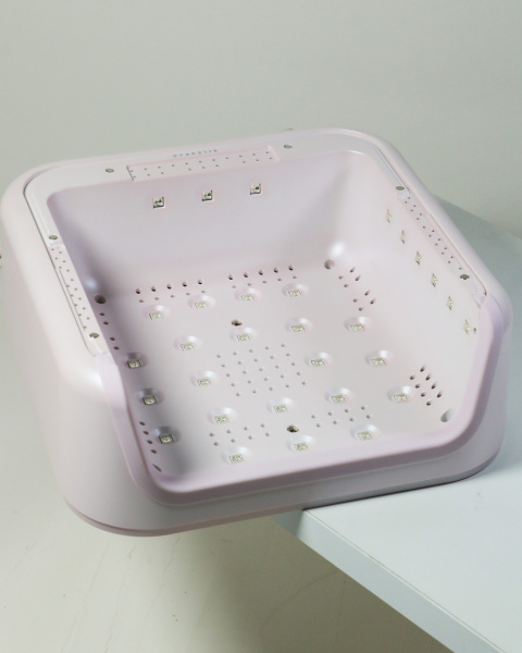 Лампа для сушки ногтей RAY BASIC, розовая