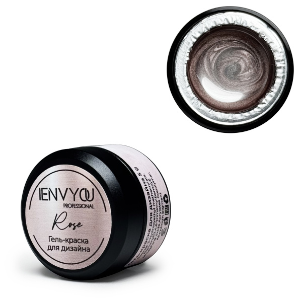 ENVY, Гель-краска для дизайна Rose, 5g  