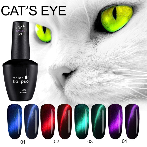Voice of Kalipso, Гель-лак CAT EYE 04, 10 мл
