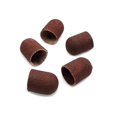 ruNail, Колпачок абразивный 13/19 (мм) 180 грит (5 шт)