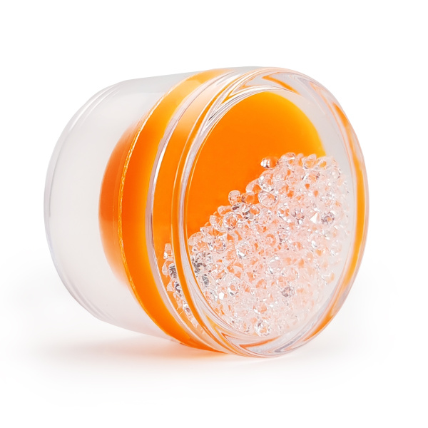 Pink House, Штамп для стемпинга A030 маленький со стразами (оранжевый)