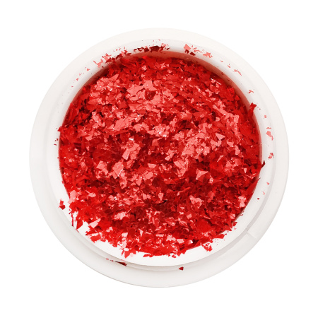 Слюда Блеск осколки Даймонд №10 (красные)