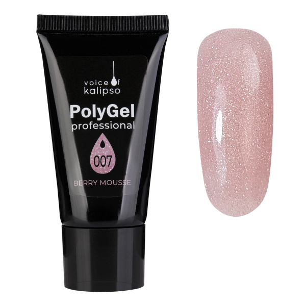 Voice of Kalipso, Полигель №007 Berry Mousse, 30 мл