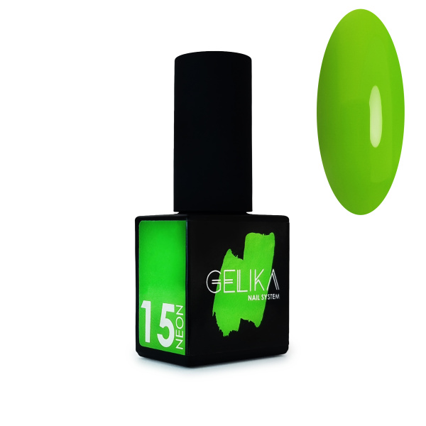 Gelika, Гель-лак Neon 15, 9ml