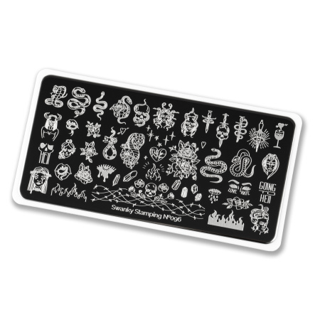 Swanky, Пластина для стемпинга 096