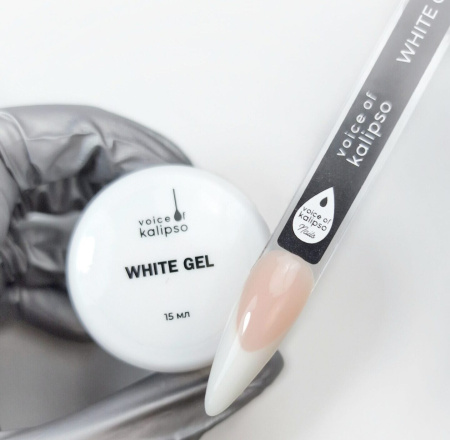 Voice of Kalipso, Гель скульптурный белый White, 5 мл