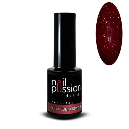 Nail Passion, Гель-лак Гранатовый браслет арт.4019