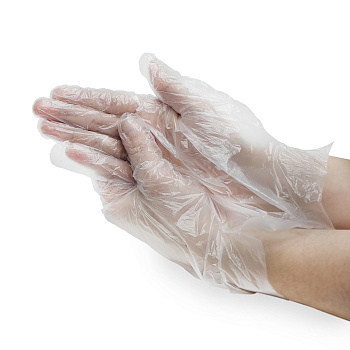 Перчатки полиэтиленовые р. M №50