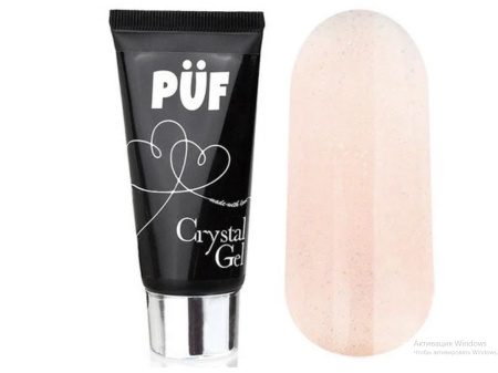 Puf, Полигель #10 в тубе с шиммером, 30 мл