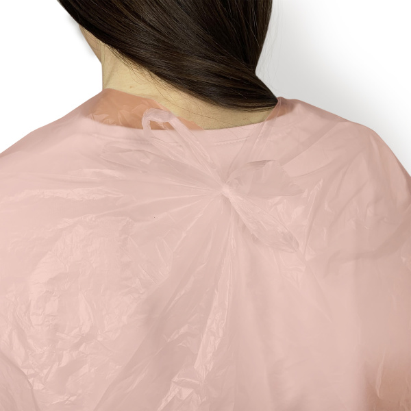 White line, Пеньюар розовый 100*160 (рулон) №50