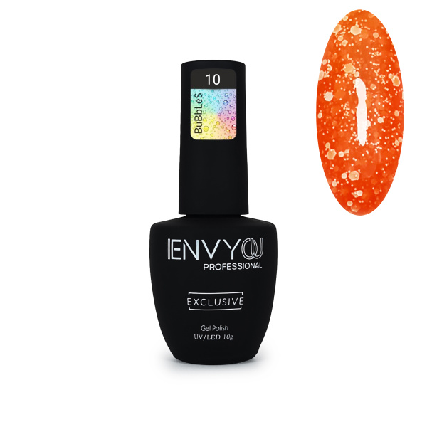 ENVY, Гель-лак Bubbles №10, 10g