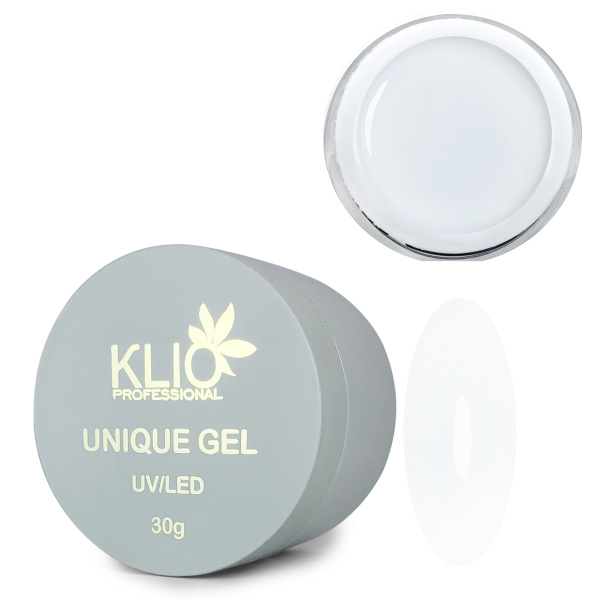 KLIO, Гель Unique gel White Glow, 30g