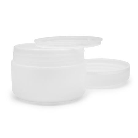 Irisk, Банка белая пластиковая с серебряной полоской, 30 мл