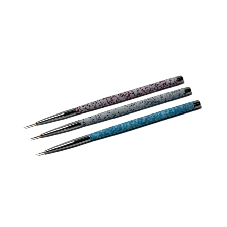 Набор тонких кистей JR Nail Brush (3шт)
