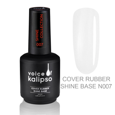 Voice of Kalipso, База камуфлирующая каучуковая с шиммером 007, 15 мл