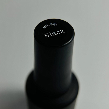 Mr.Gel, Гель-лак Black, 15 мл