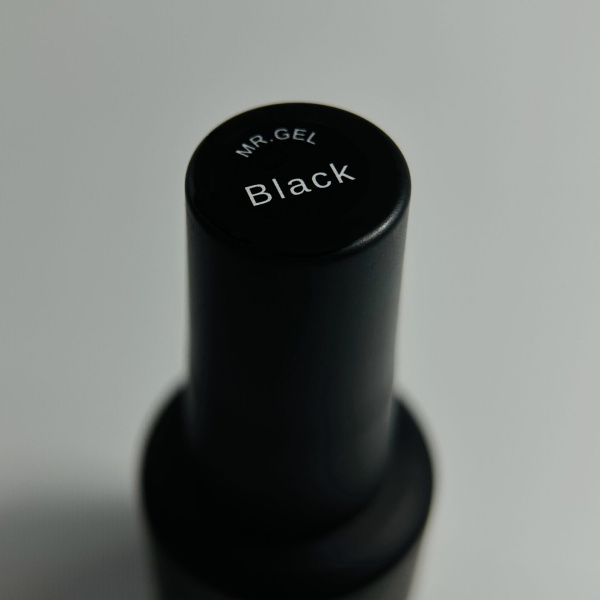 Mr.Gel, Гель-лак Black, 15 мл