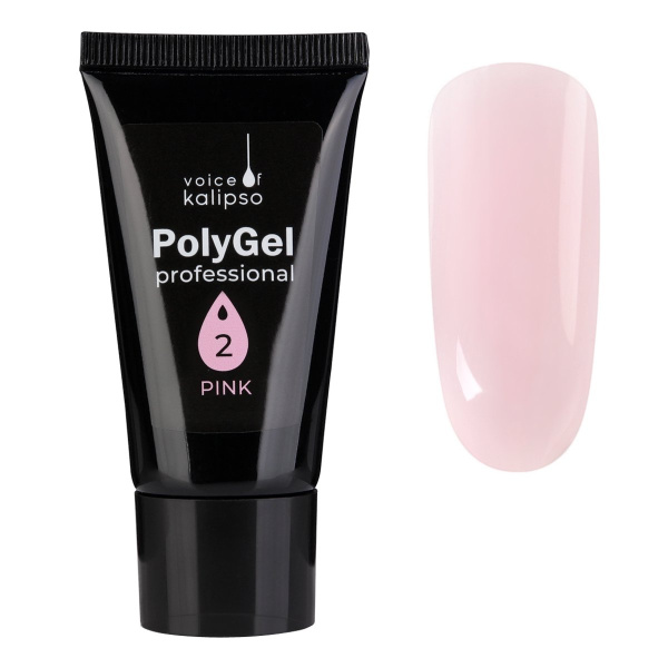 Voice of Kalipso, Полигель №2 Pink розовый, 30 мл