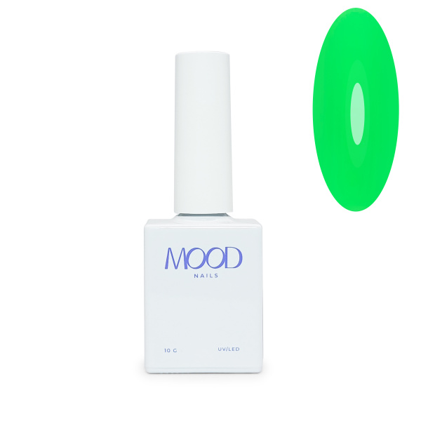 MOODnail, Гель-лак Neon Green, 10g