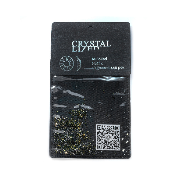 Хрустальная крошка, золото (1440 шт)